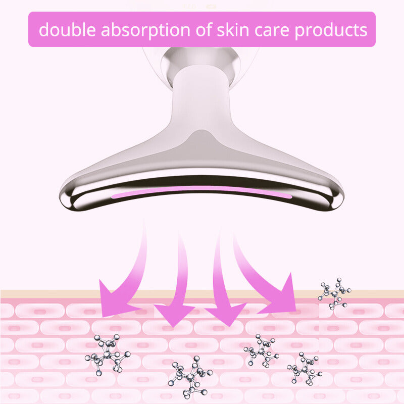 DailyAura 3 in 1 Face Jawline Lifting & Wrinkle Reducing Massager