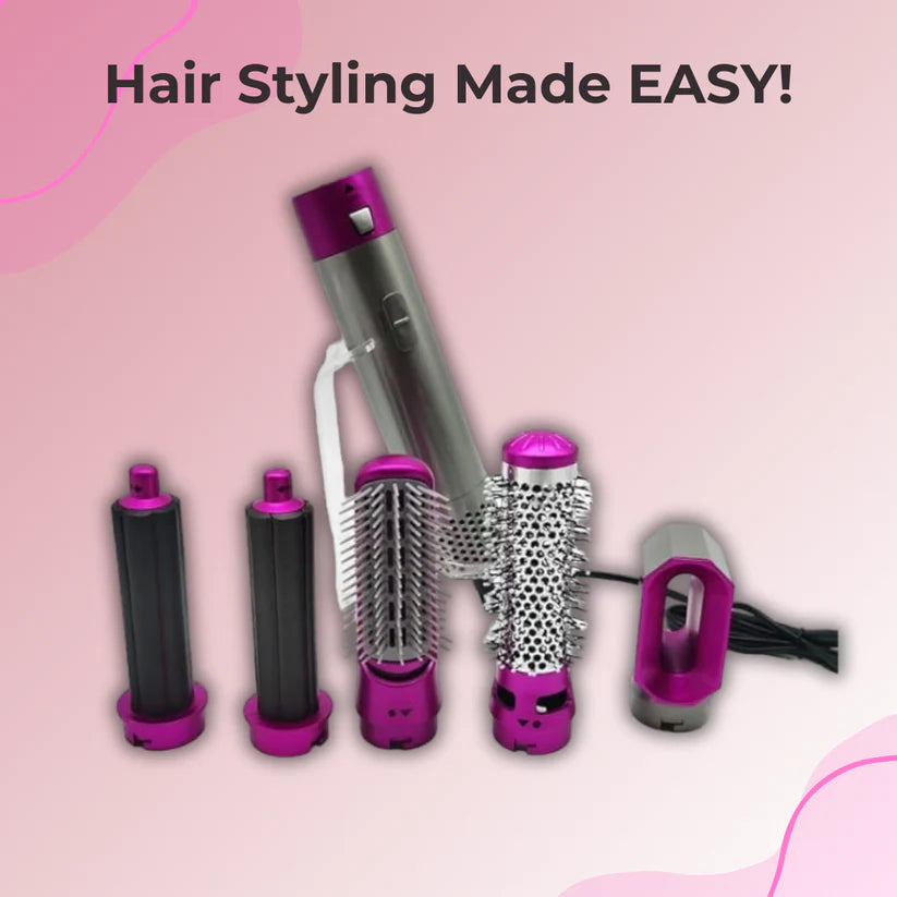 5 in 1 Multifunctional Hair Curler and Styler