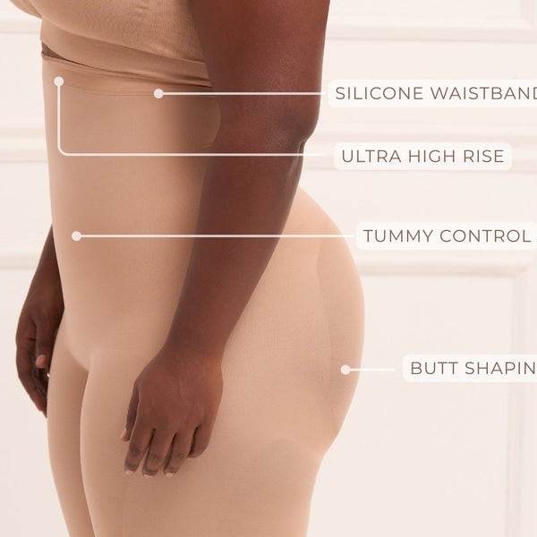 Tummy Control Butt Lifting Shapewear Breathable Comfortable Shorts