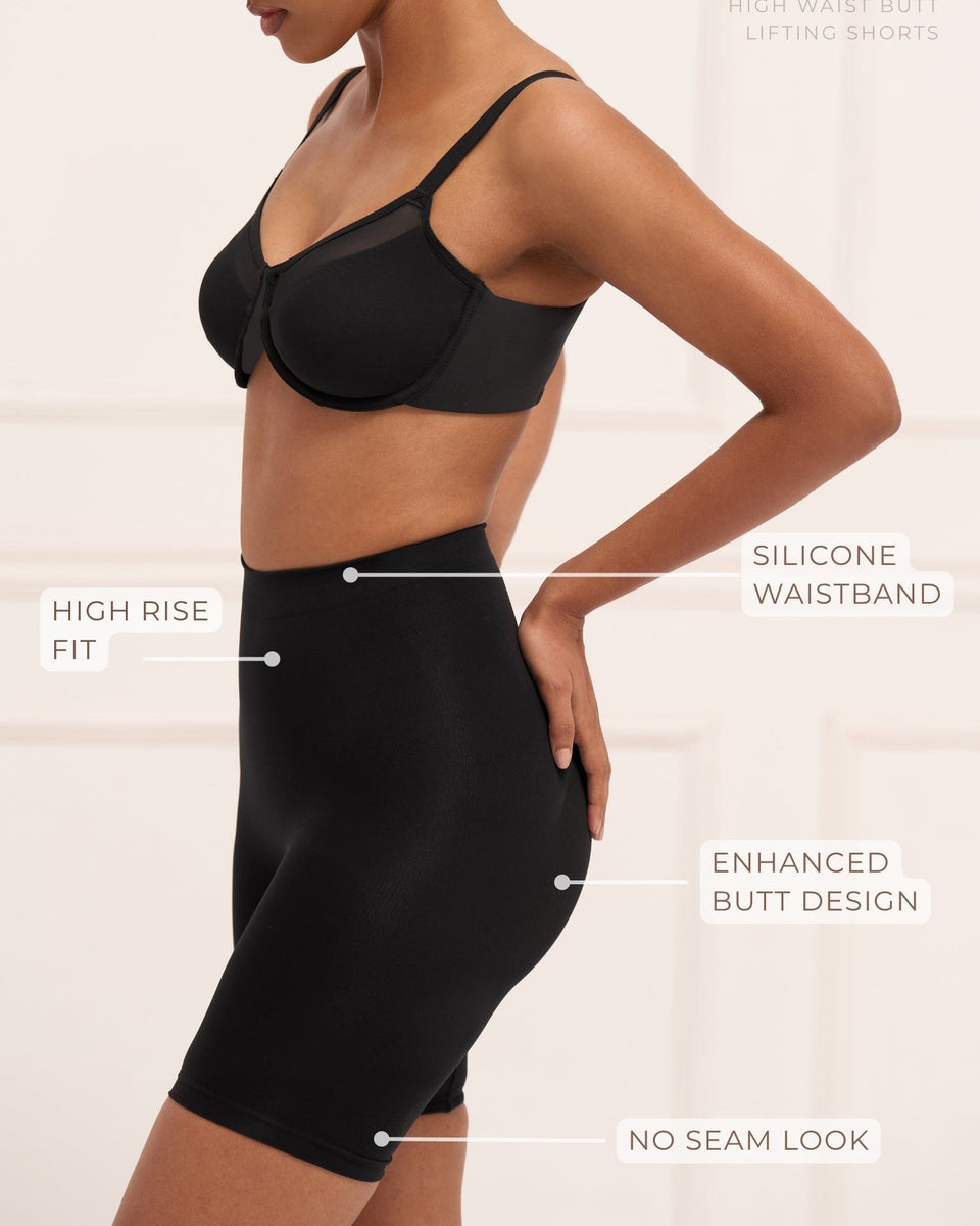 Tummy Control Butt Lifting Shapewear Breathable Comfortable Shorts