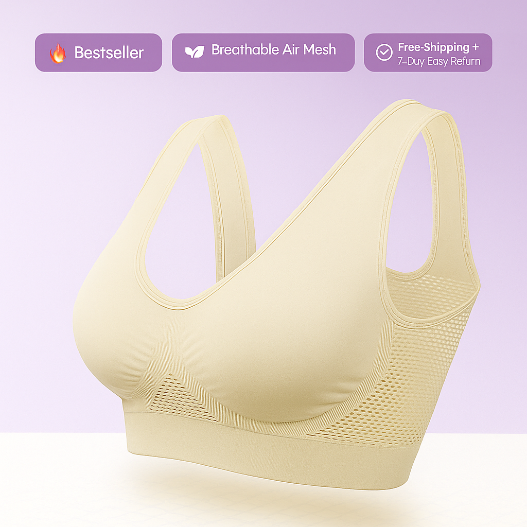🌸 DAILYAURA™ Air Bra – 3 in 1 Comfort (Pay for 1 , Get 3)