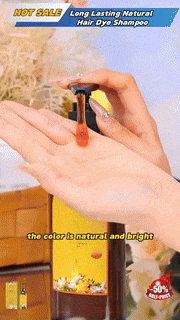 Ayurvedic Natural Hair Dye Shampoo (Buy 1 Get 1 Free)