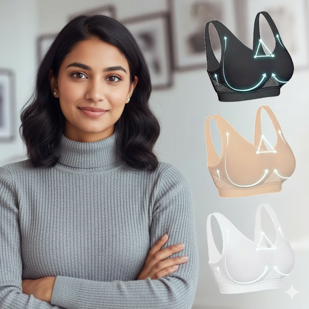 🌸 DAILYAURA™ Air Bra – 3 in 1 Comfort (Pay for 1 , Get 3)