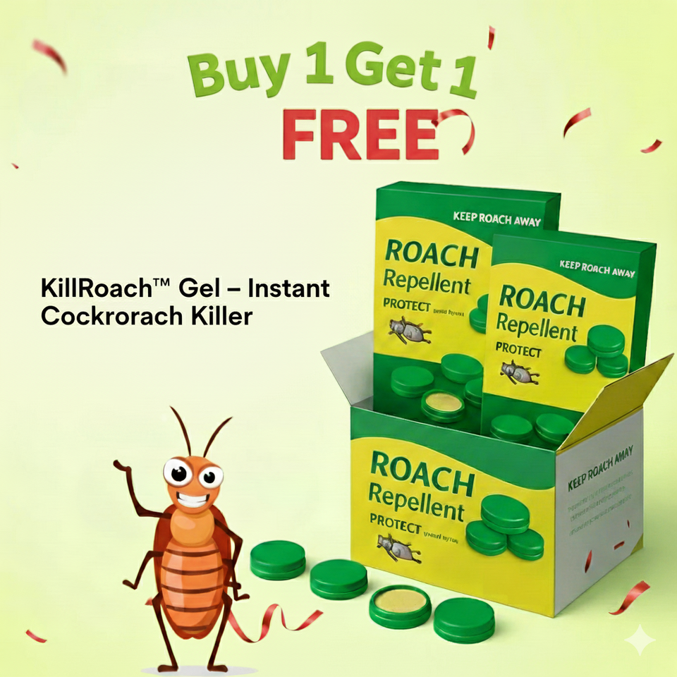 KillRoach™ Gel – Instant Cockroach Killer (Buy 1 Get 1 Free)