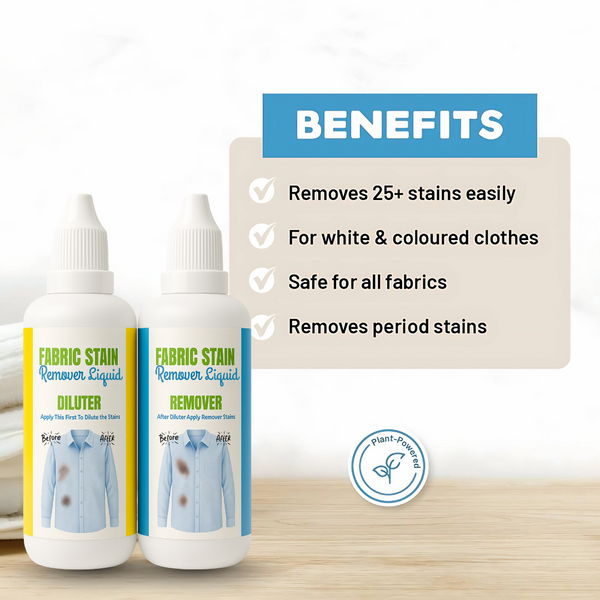 All in One Fabric Stain Remover 100ml (Pack of 2 Bottle)