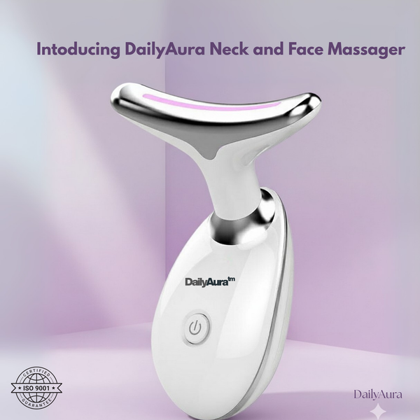DailyAura 3 in 1 Face Jawline Lifting & Wrinkle Reducing Massager