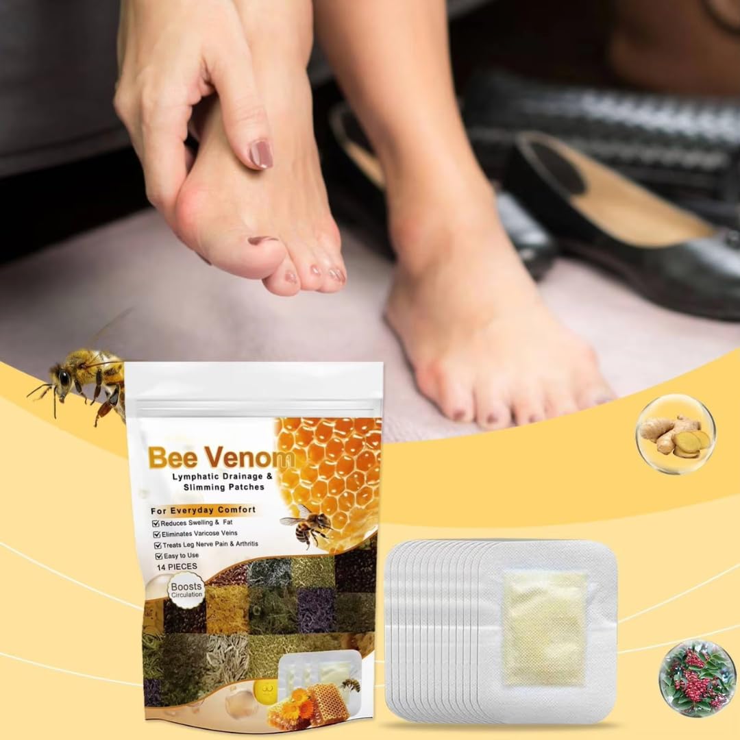 Bee Venom Slimming Foot Patches - Get Slim Fast 🔥