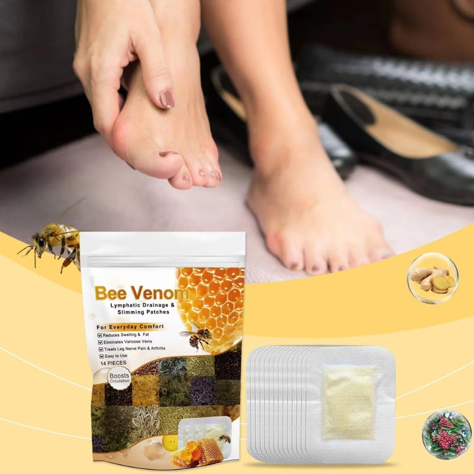 Bee Venom Slimming Foot Patches - Get Slim Fast 🔥