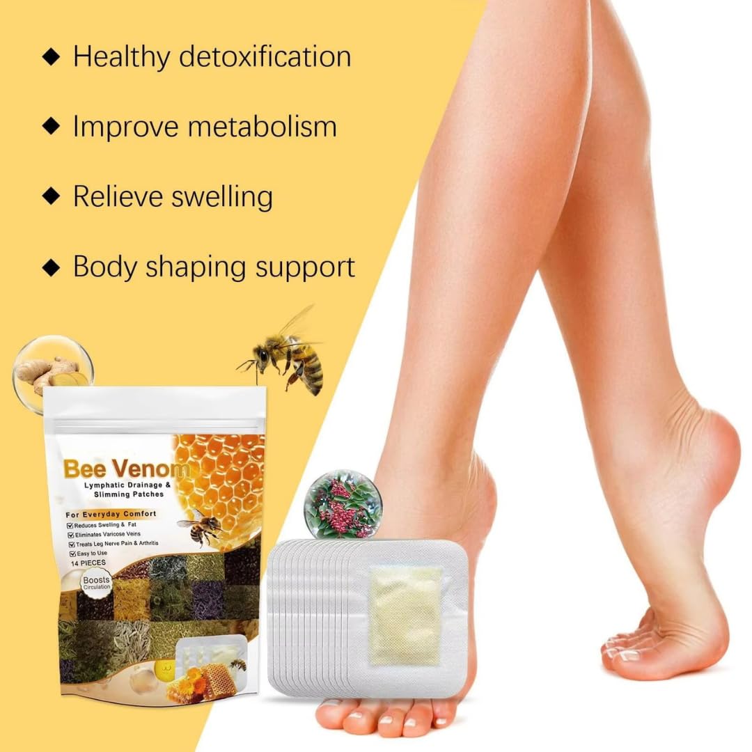 Bee Venom Slimming Foot Patches - Get Slim Fast 🔥