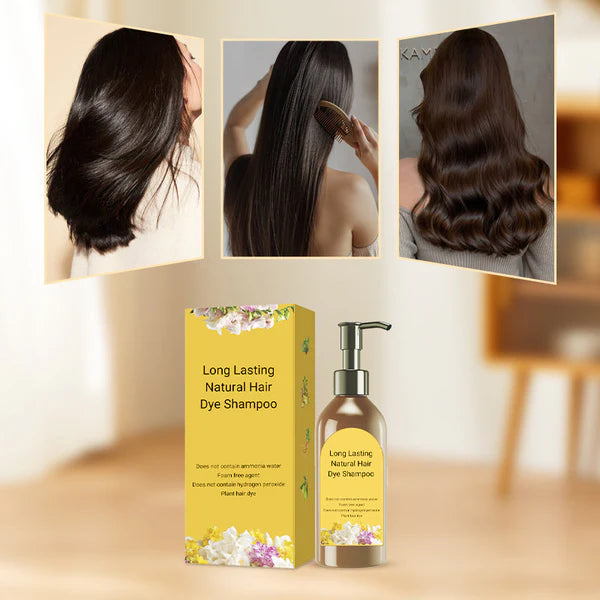 Ayurvedic Natural Hair Dye Shampoo (Buy 1 Get 1 Free)